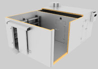 το πάχος 100mm προσάρμοσε το άσπρο δωμάτιο αποθήκευσης ψυκτήρων κρύων αιθουσών 220V 380V Colorbond εμπορικό