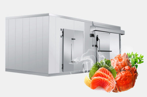 42KG/M3 δωμάτια κρύου και ψυκτήρων θαλασσινών 1.0mm δωμάτιο κρύας αποθήκευσης φρούτων χάλυβα 1.5mm